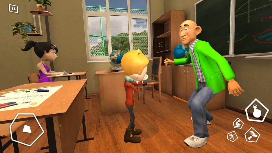 Scary Math Teacher Boss Pranks screenshot 2