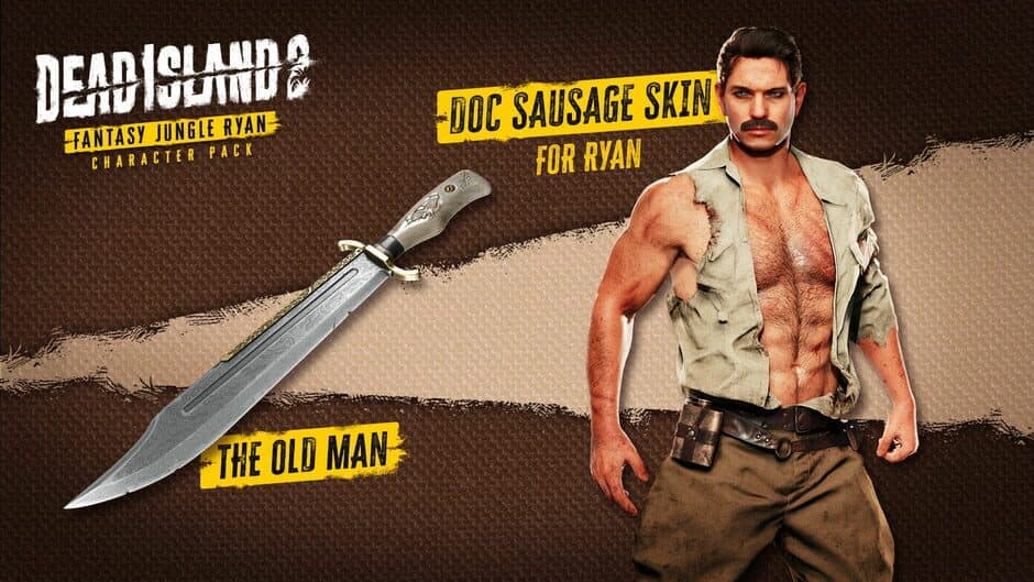 Dead Island 2: Character Pack - Jungle Fantasy Ryan screenshot 1