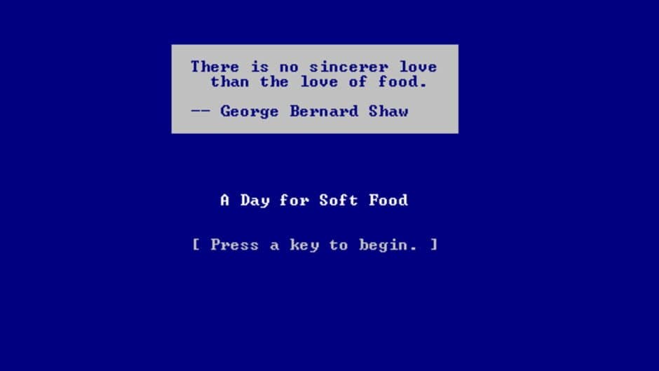 A Day for Soft Food screenshot 3