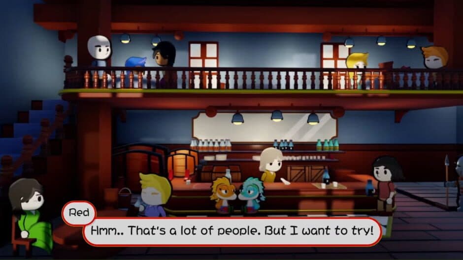 Paper Red and the Spirits Ink screenshot 2