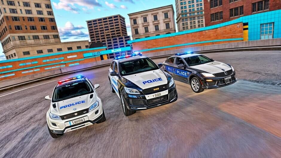 Police Car Parking 3D screenshot 2