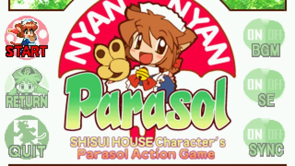 Nyan Nyan Parasol screenshot 1