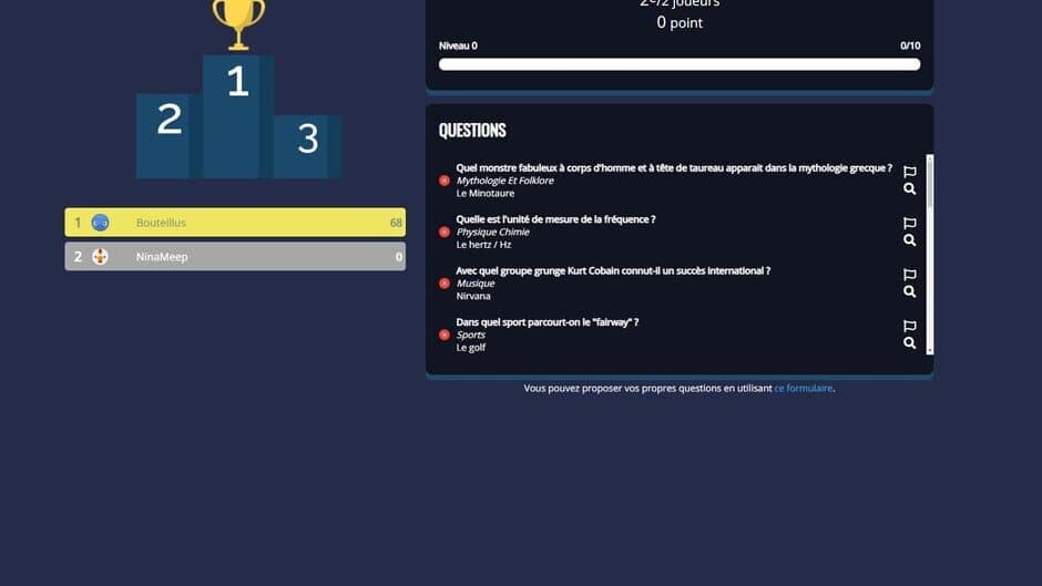 sQuiz screenshot 2