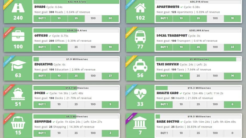 CityInc screenshot 1