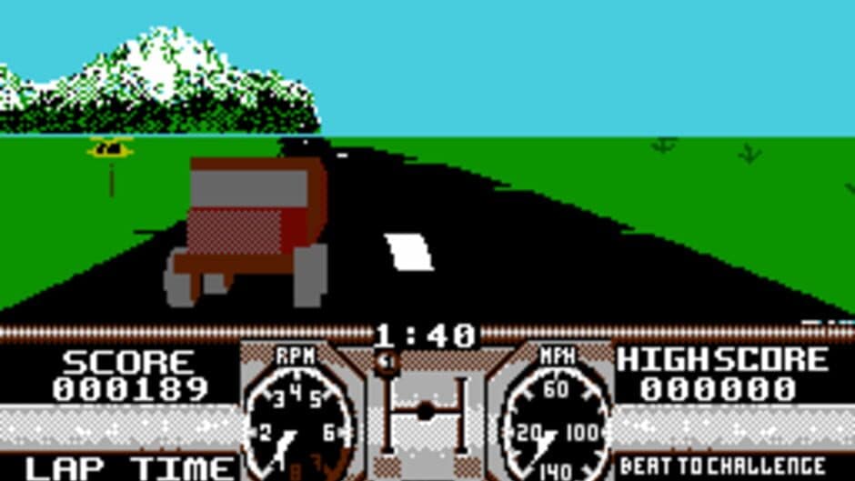 Hard Drivin' screenshot 2