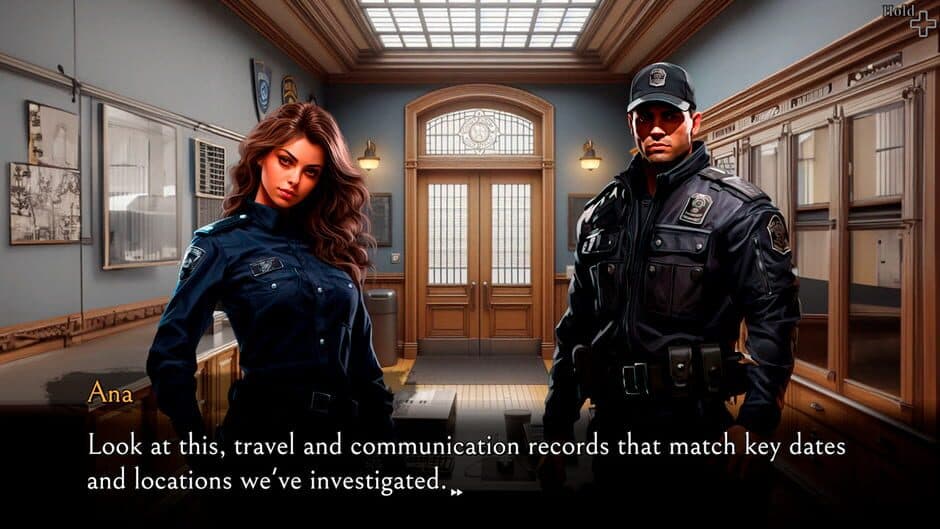 Hollow Police Emblem: The Visual Novel screenshot 3