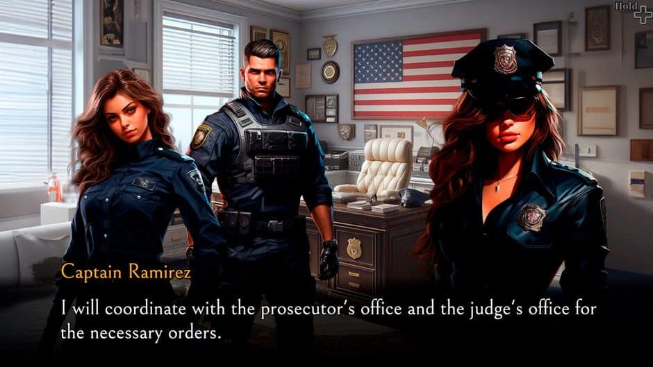 Hollow Police Emblem: The Visual Novel screenshot 4