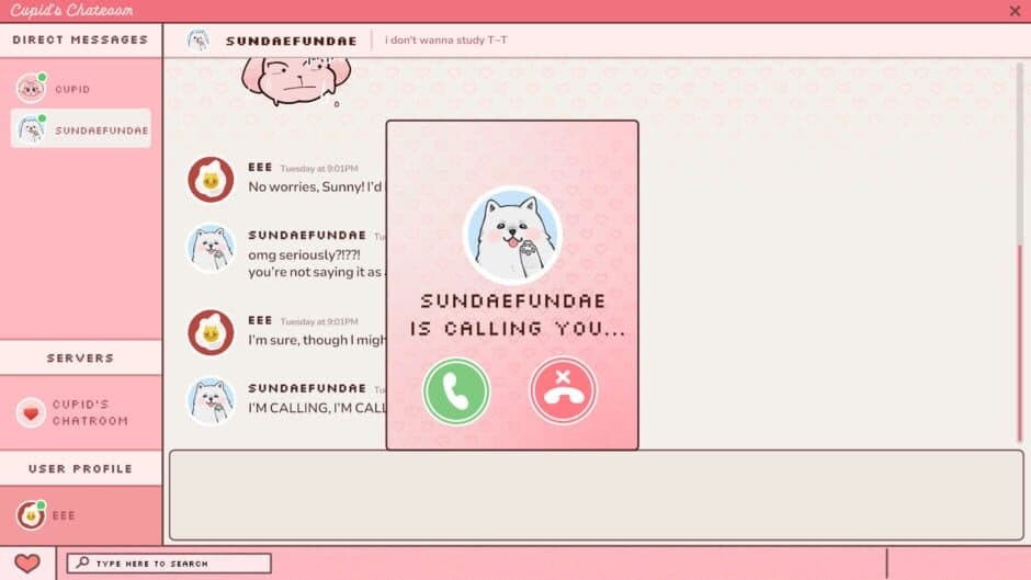 Cupid's Chatroom screenshot 4
