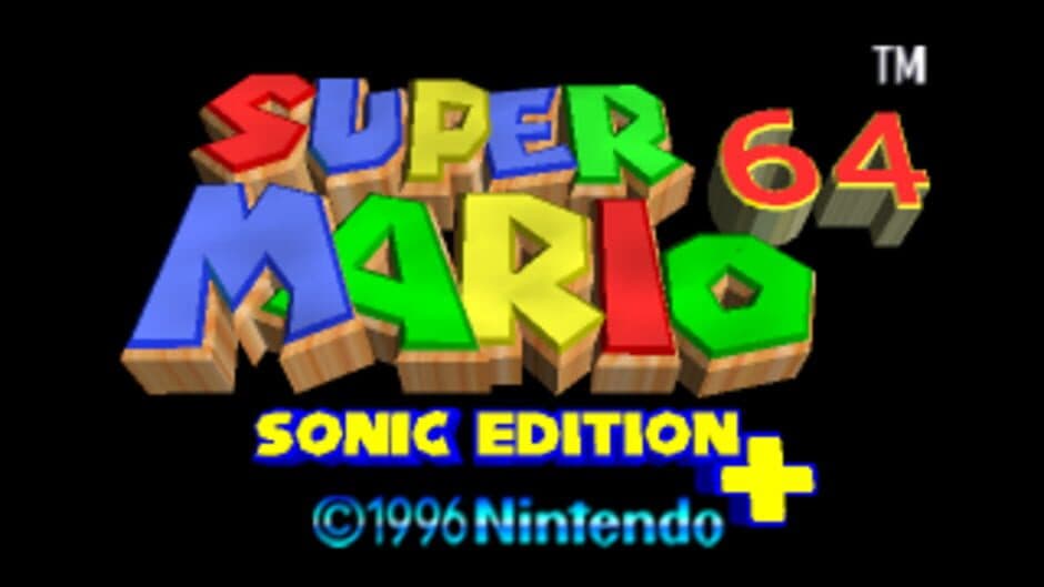 Super Mario 64: Sonic Edition Plus screenshot 2
