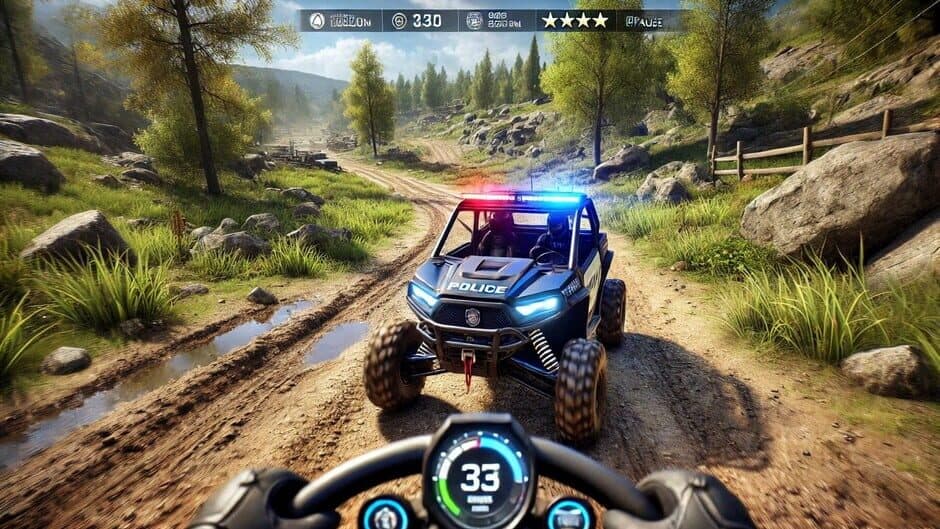 Police Atv Offroad screenshot 2