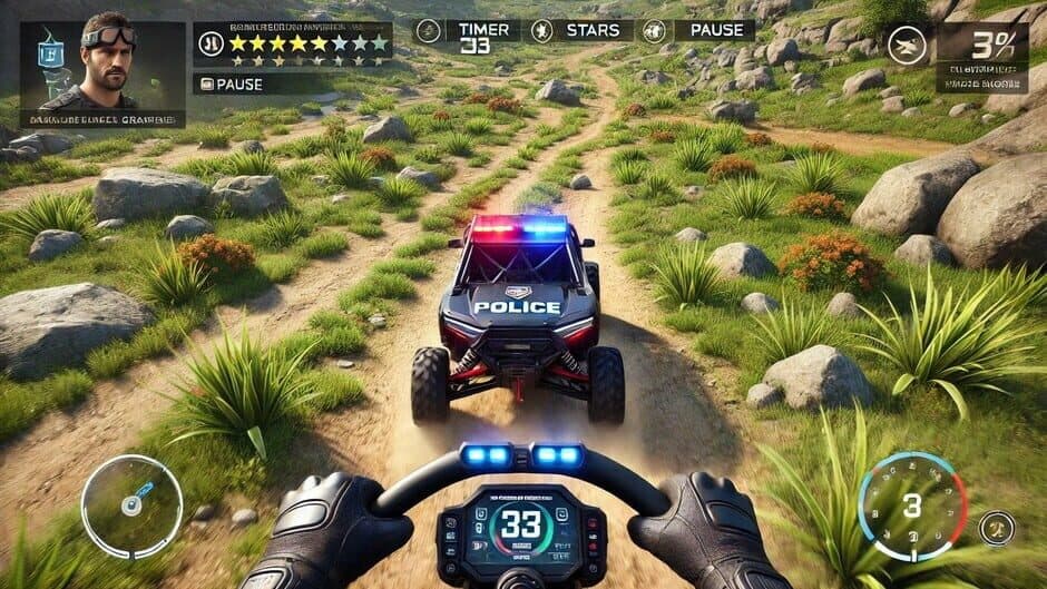 Police Atv Offroad screenshot 4