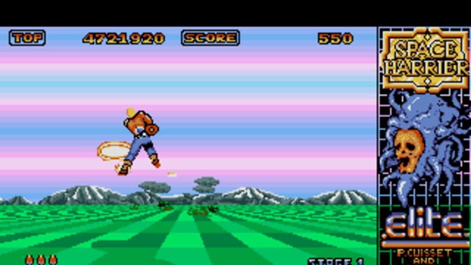 Space Harrier screenshot 2