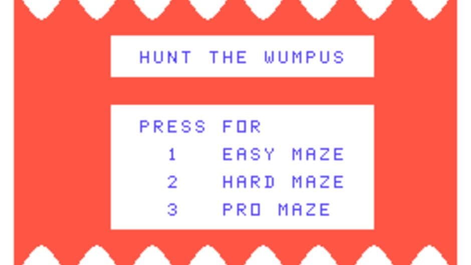 Hunt the Wumpus screenshot 1