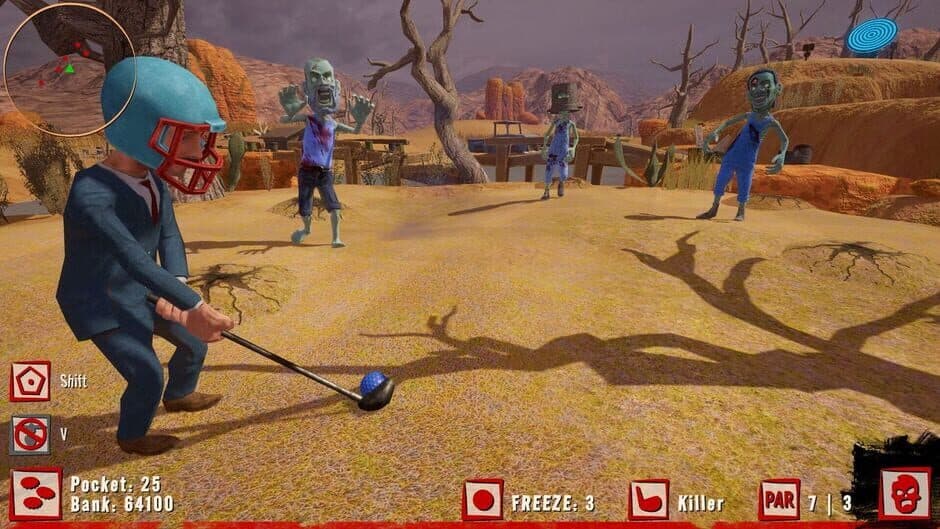Golf vs. Zombies screenshot 2