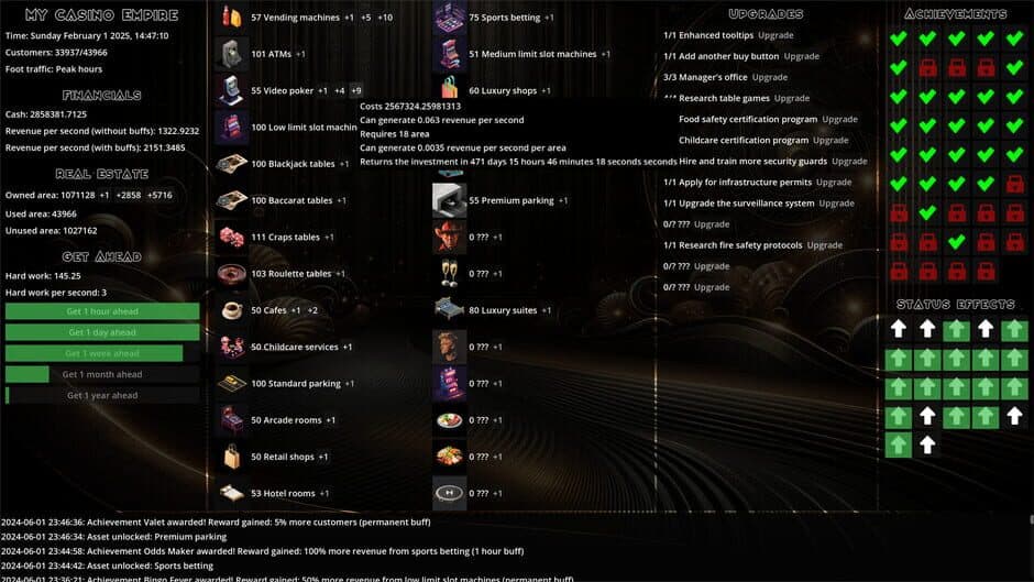 Idle Casino Empire screenshot 1
