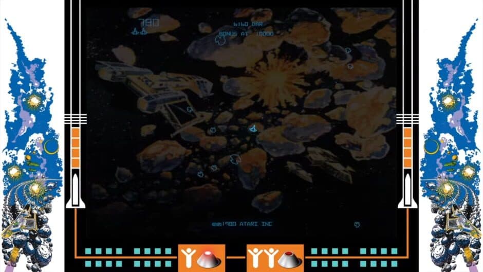Asteroids Deluxe screenshot 2