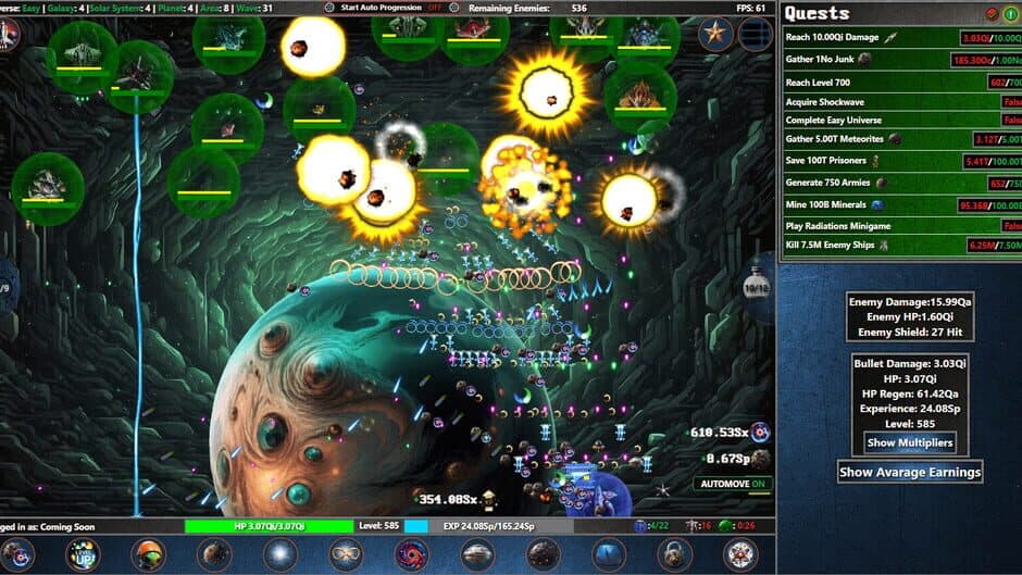Galaxy Idle Clicker screenshot 3