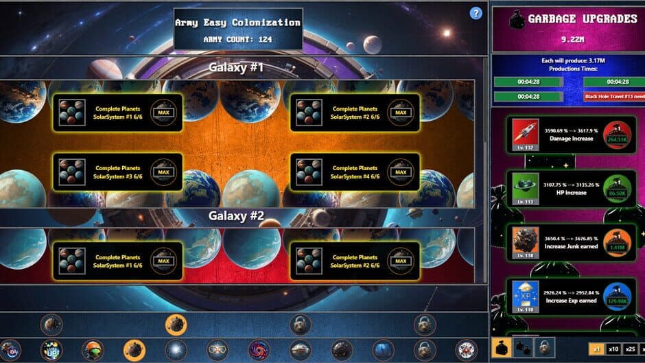 Galaxy Idle Clicker screenshot 2