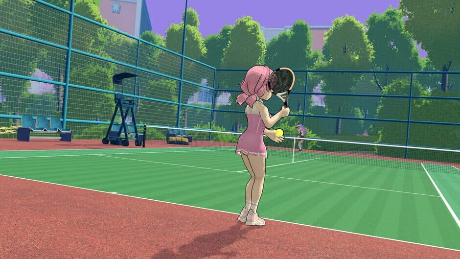 Academy Love Saga: Tennis Angels screenshot 1