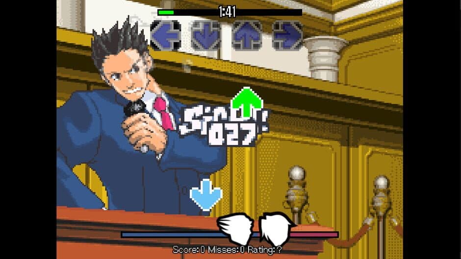 FNF x Ace Attorney: Turnabout screenshot 2