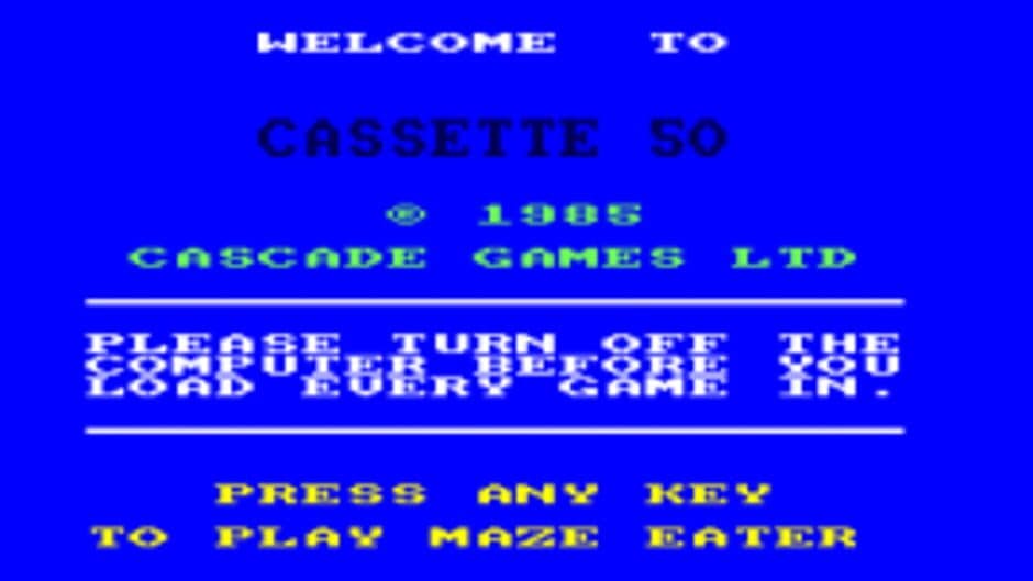 Cassette 50 screenshot 1