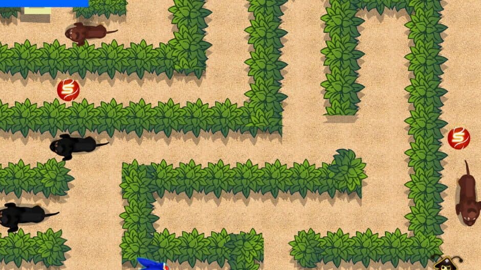 Sonic vs. Dogs screenshot 1