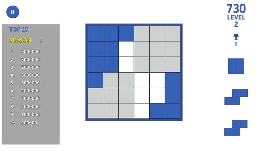 Blokdoku screenshot 2
