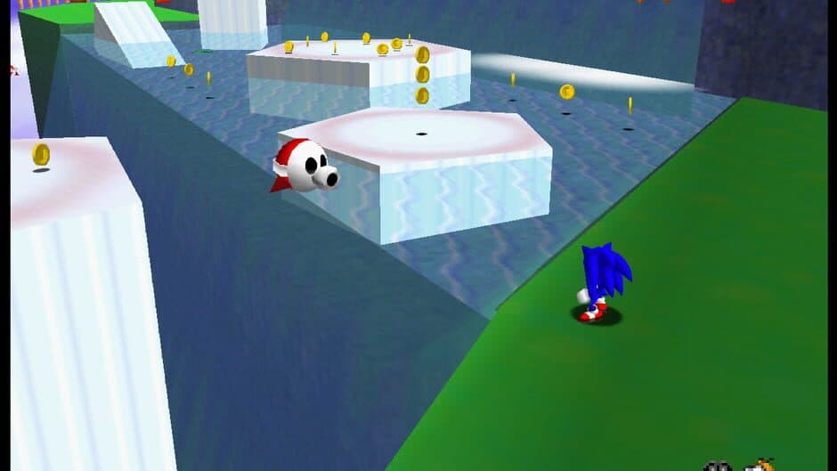 Sonic in Mario's Mind screenshot 1