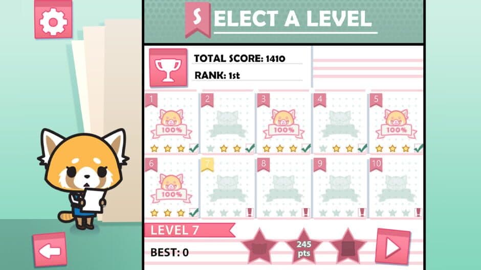 Aggretsuko Office Rush screenshot 2