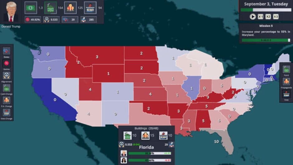 Election Tycoon: Trump vs. Harris screenshot 1