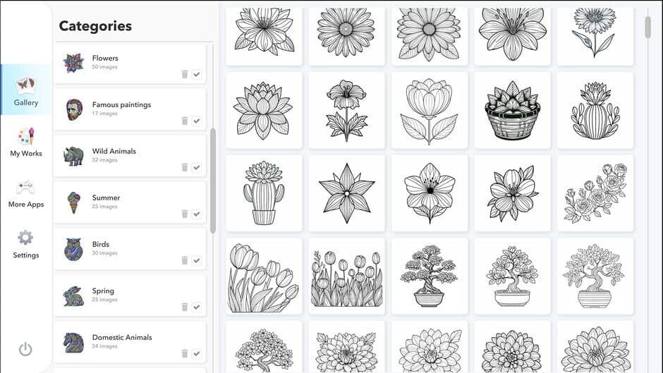 Coloring Book for Adults 2: Full Version screenshot 2