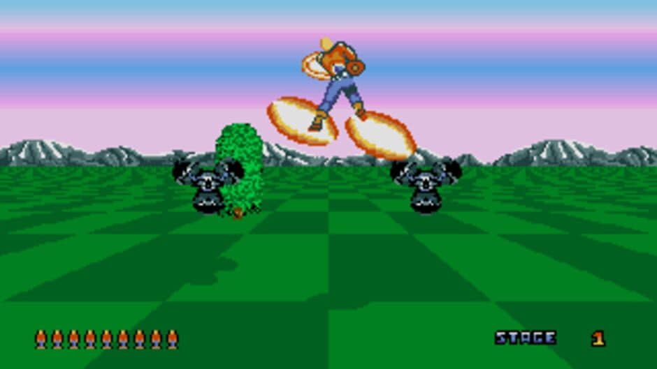 Space Harrier screenshot 2