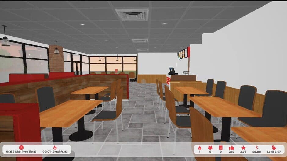 Burger Flipper: A Fast Food Restaurant Simulator screenshot 1