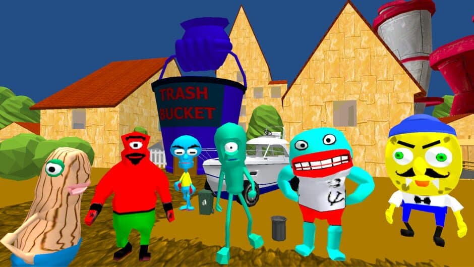 Plankton Gang: Sponge Neighbor screenshot 1