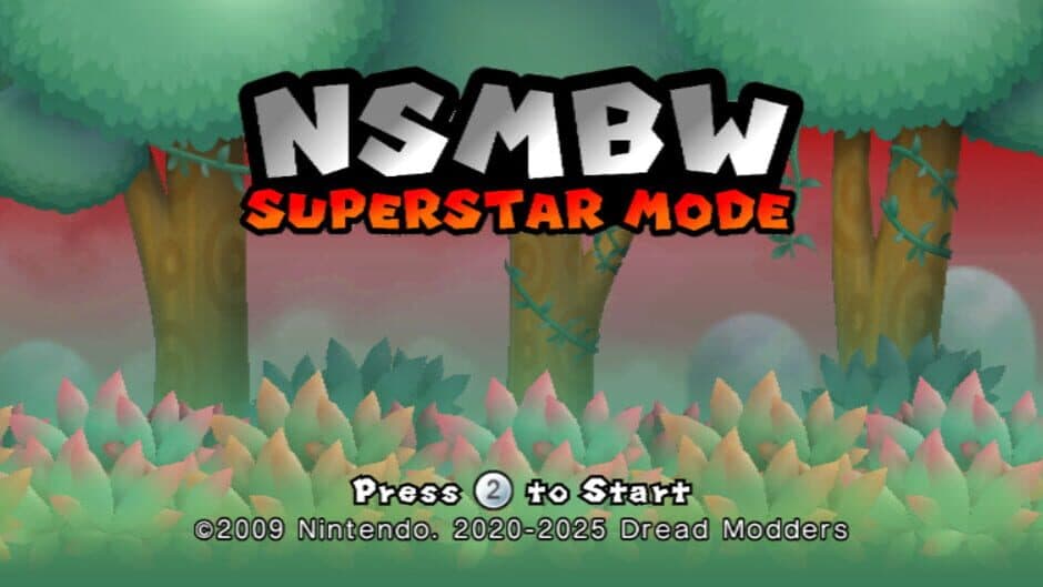 NSMBW Superstar Mode screenshot 1