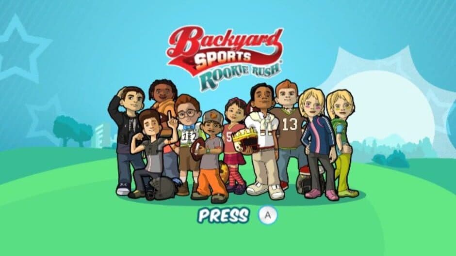 Backyard Sports Football: Rookie Rush screenshot 1