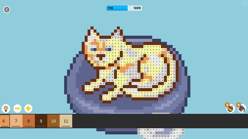 Pixel House: Color by Number screenshot 4