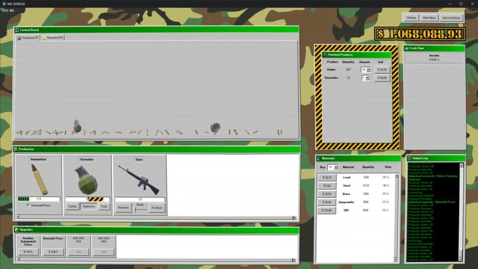 Military Incremental Complex screenshot 1