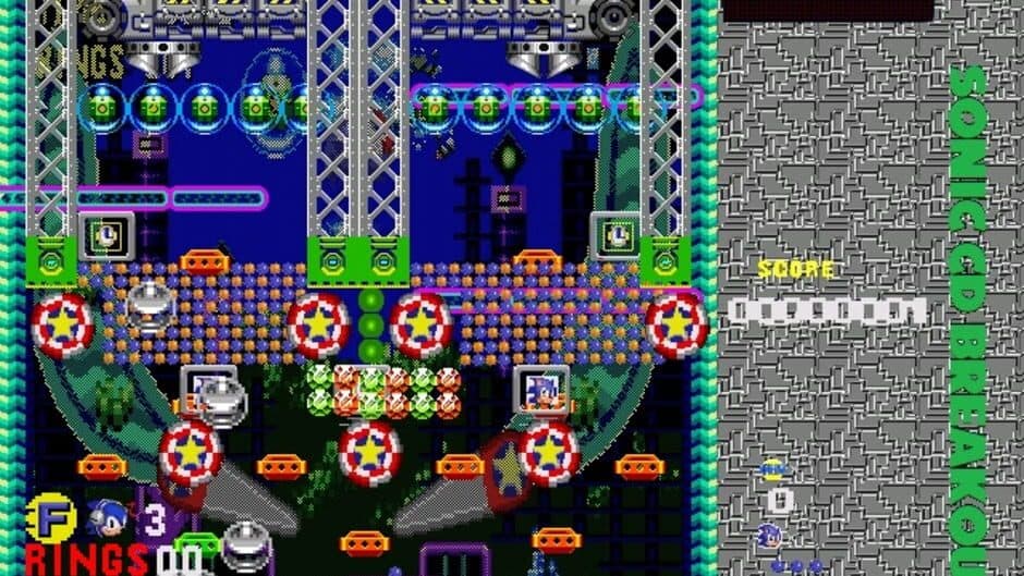 Sonic CD Breakout screenshot 3