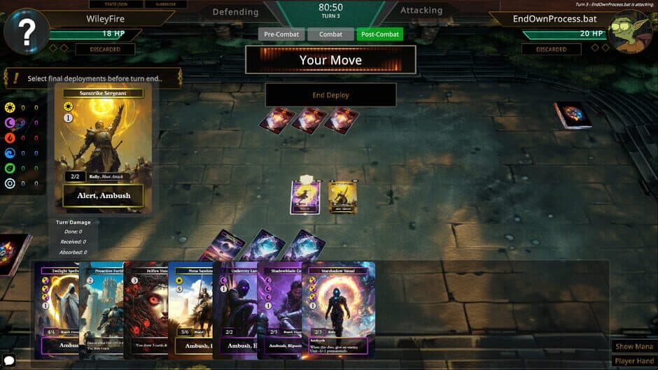 Manacaster screenshot 1