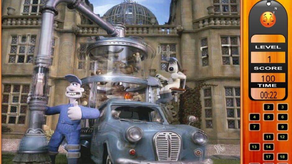 Wallace and Gromit: Find the Numbers screenshot 1