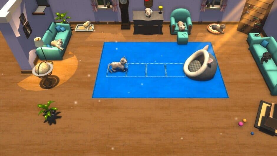 Puzzle Bundle Xbox: PuzzlePet - Feed Your Cat, Say Cheese, Mimi the Cat: New Friends, Story Blocks: The King and Sokocrab screenshot 1