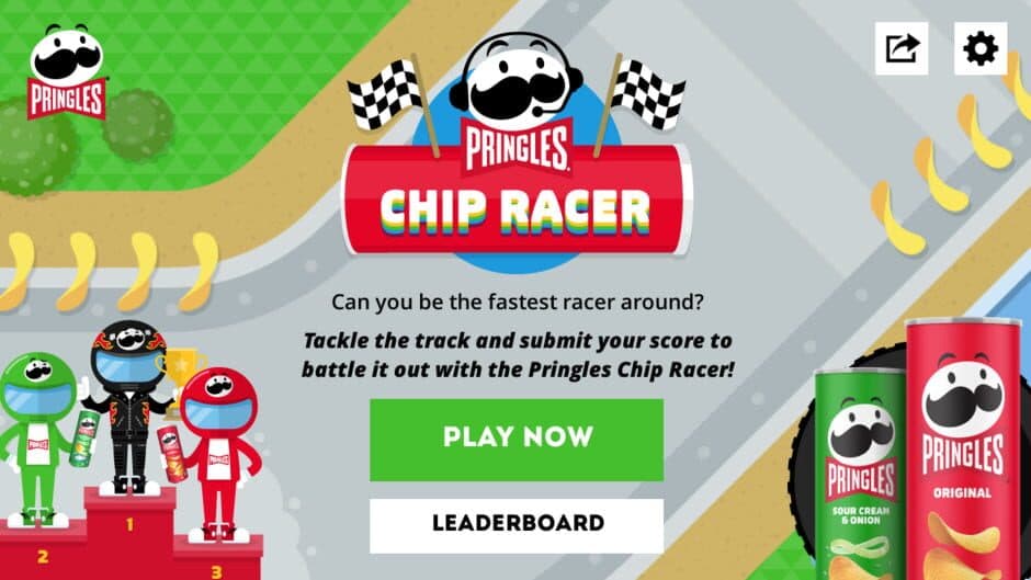 Pringles Chip Racer screenshot 1