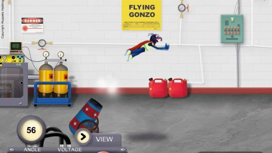 The Great Gonzo’s Ridiculously Dangerous & Downright Foolish Stunt Game screenshot 1