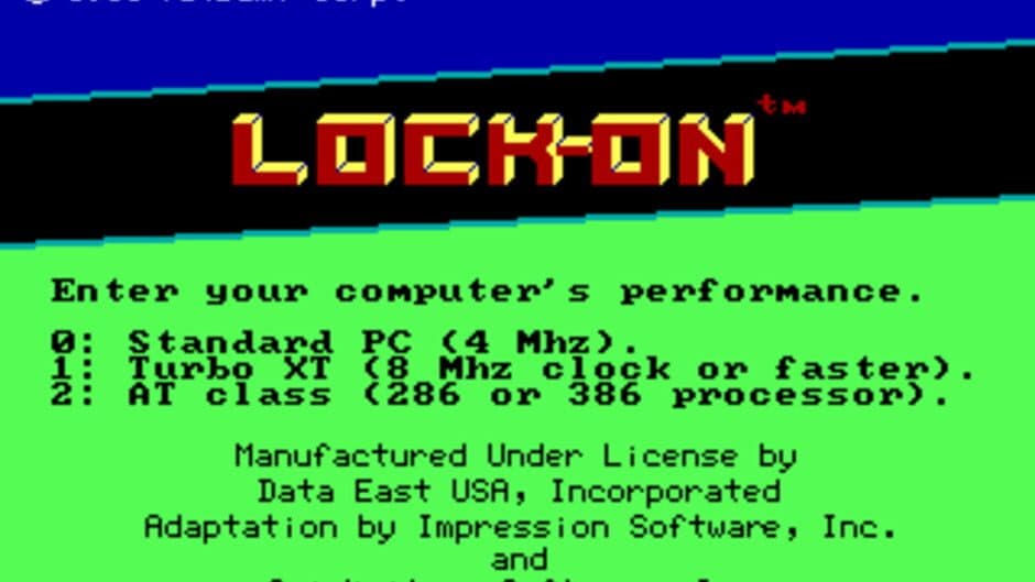 Lock-On screenshot 3