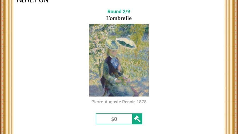 The Auction Game screenshot 1
