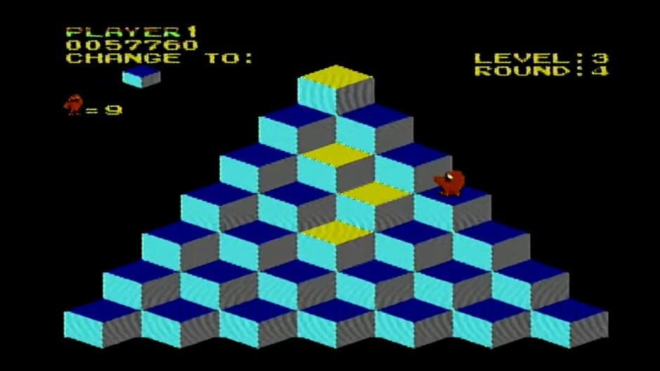 Q*Bert screenshot 1