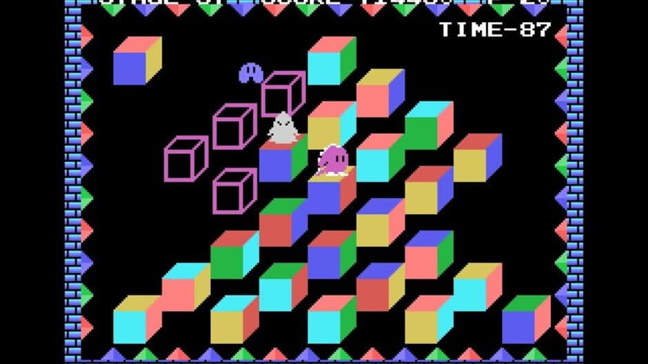 Q*bert screenshot 2