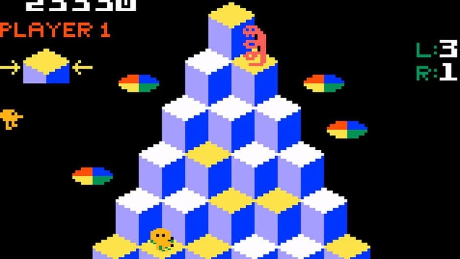 Q*bert screenshot 3