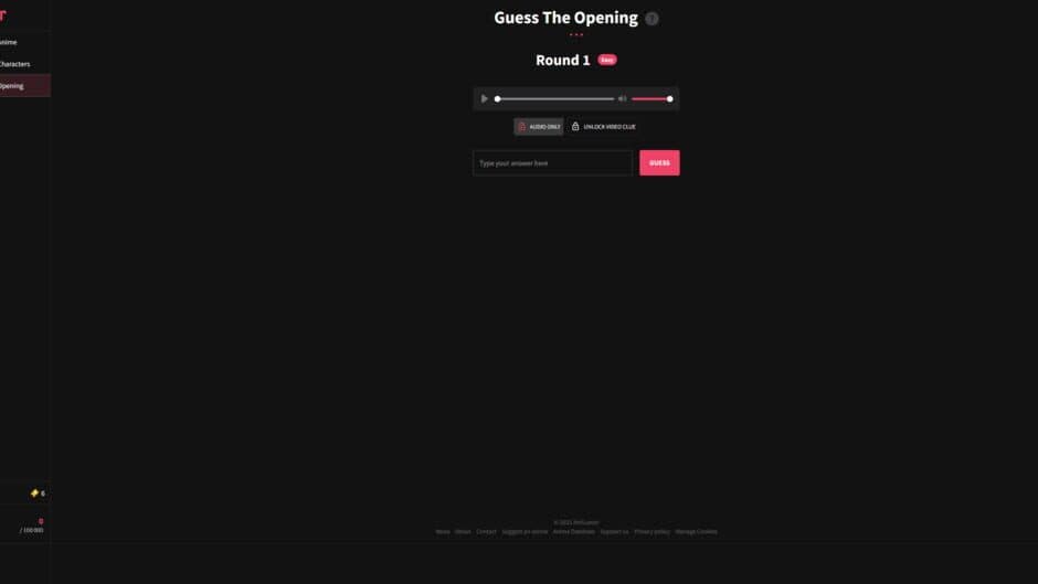 AniGuessr screenshot 2